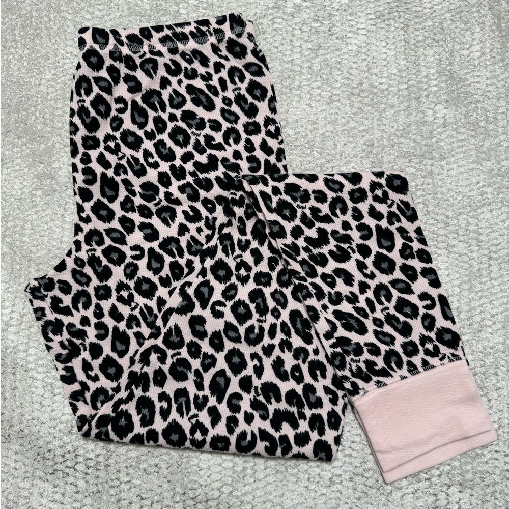 PINK | leopard print pajama leggings